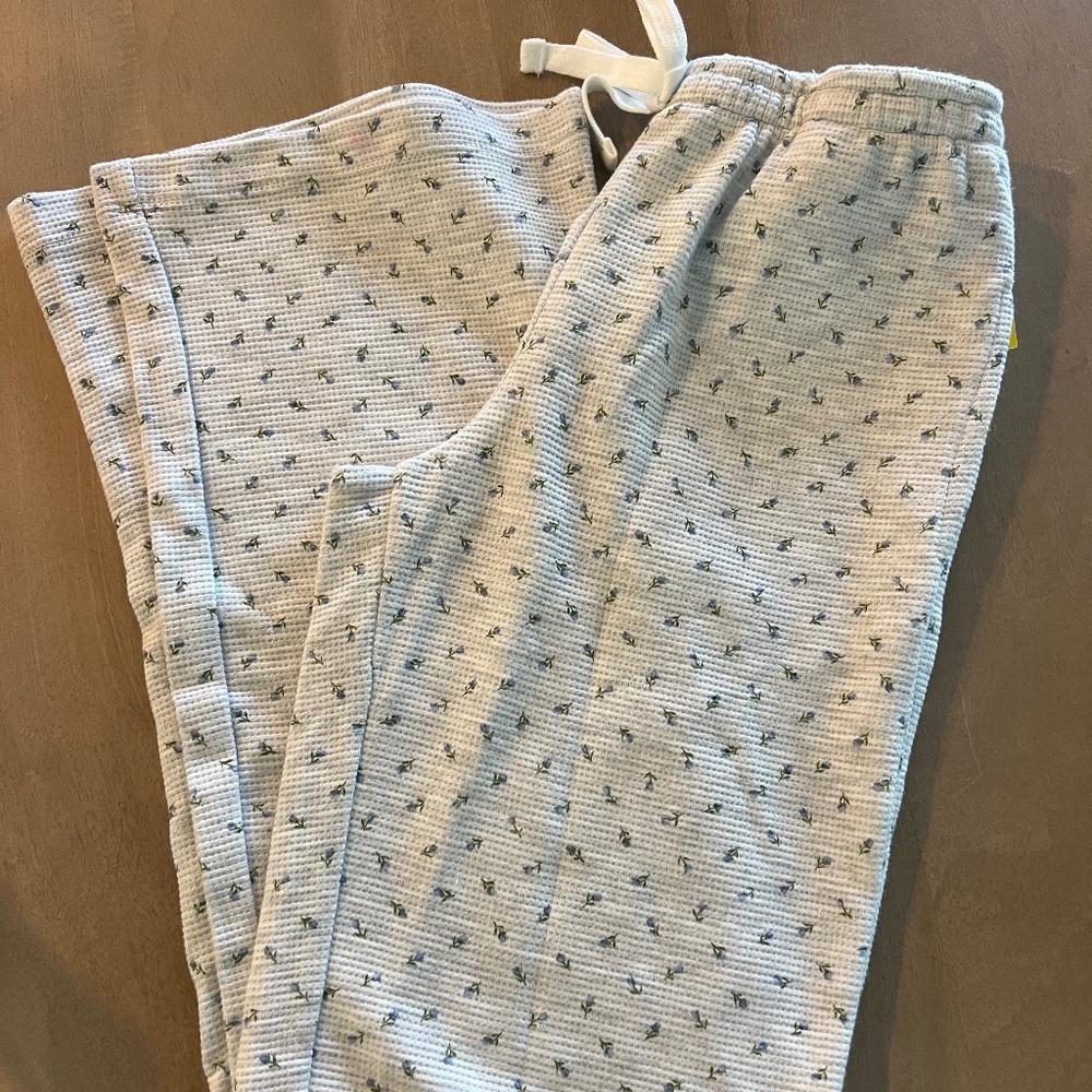Tilly’s Wide Leg Girls Waffle Pants